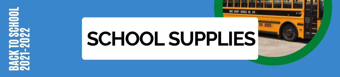 School supply list header